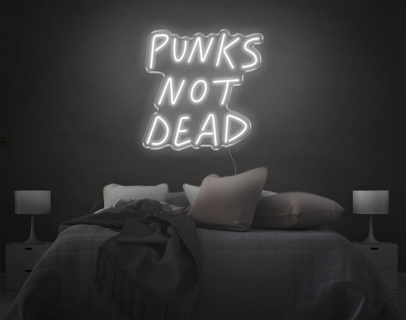 Punks Not Dead LED Neon Sign