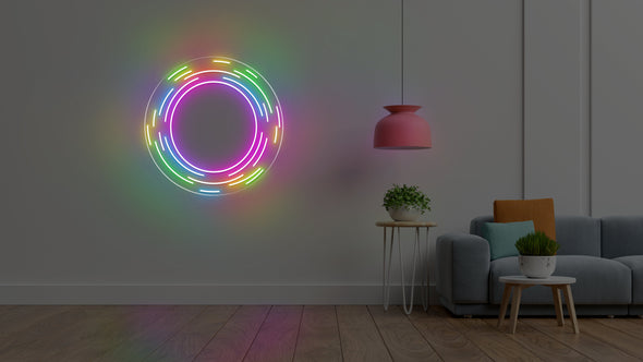 Portal LED neon sign