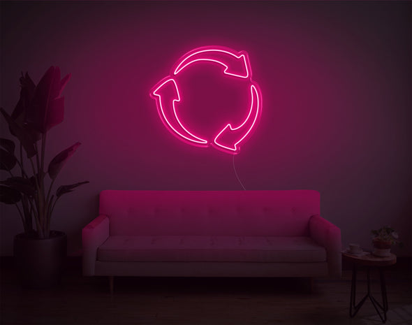 Recycle LED Neon Sign