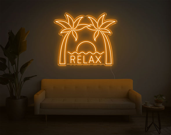 Relax LED Neon Sign