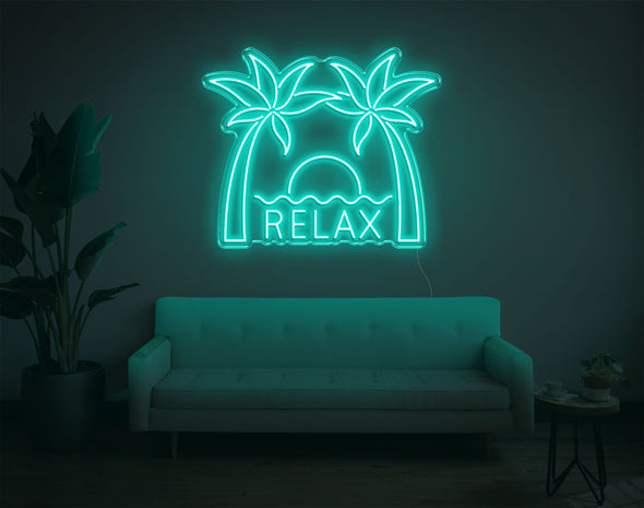 Relax LED Neon Sign