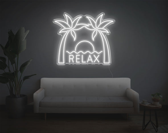 Relax LED Neon Sign