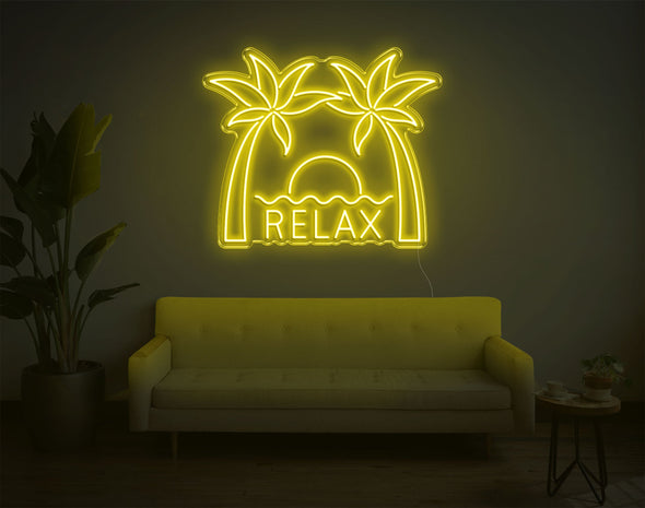 Relax LED Neon Sign