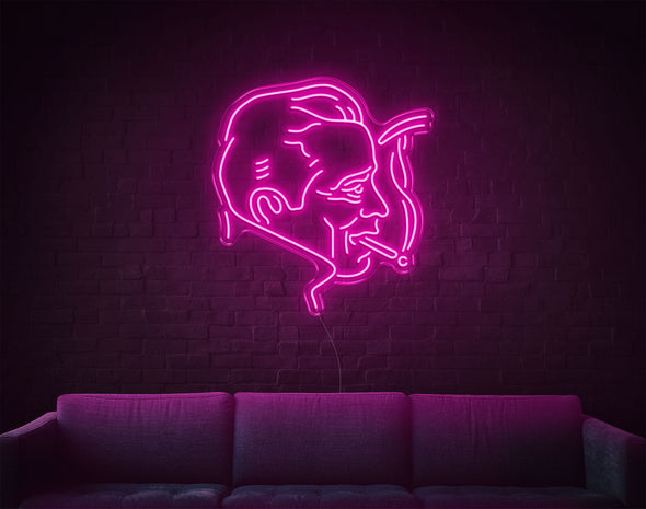 Retro Man LED Neon Sign