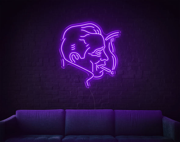 Retro Man LED Neon Sign