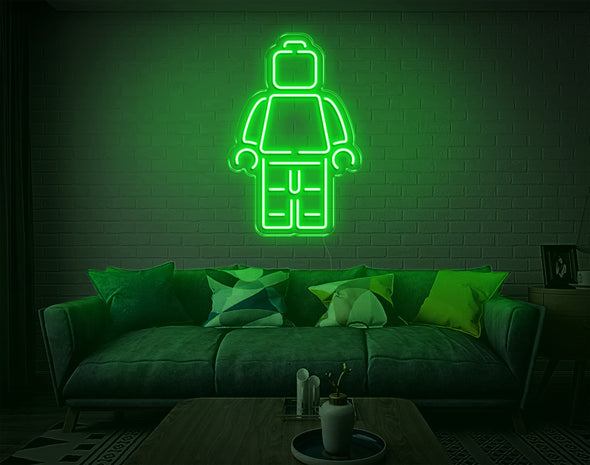 Robot V2 LED Neon Sign