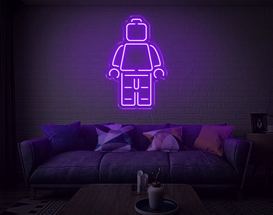 Robot V2 LED Neon Sign