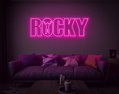 Rocky LED Neon Sign