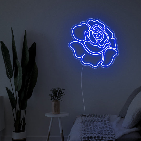 Rose Flower LED Neon Sign