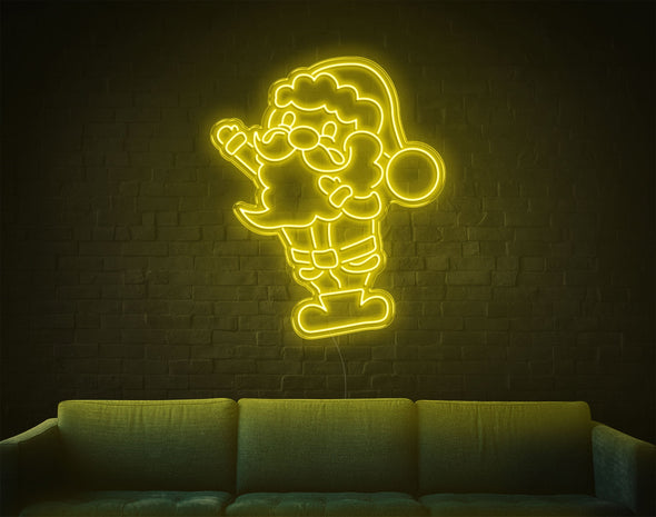 Santa LED Neon Sign