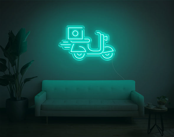 Scooter LED Neon Sign