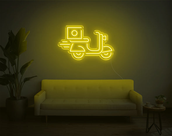 Scooter LED Neon Sign