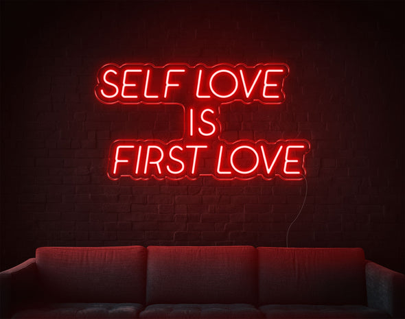 Self Love Is First Love LED Neon Sign
