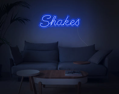 Shakes LED Neon Sign