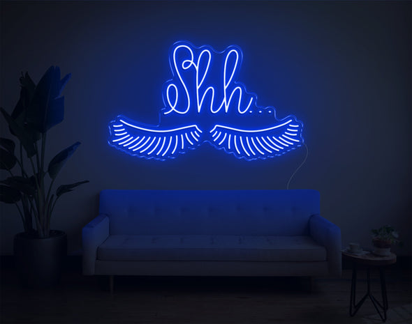 Shh LED Neon Sign