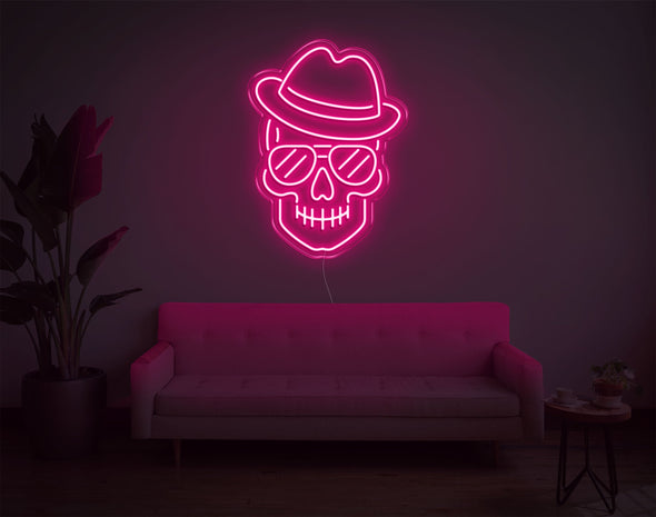 Skull LED Neon Sign