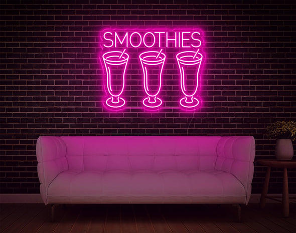 Smoothie LED Neon Sign