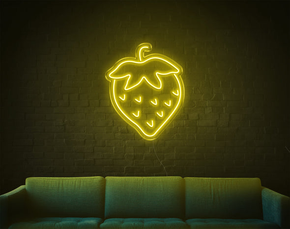 Strawberry LED Neon Sign
