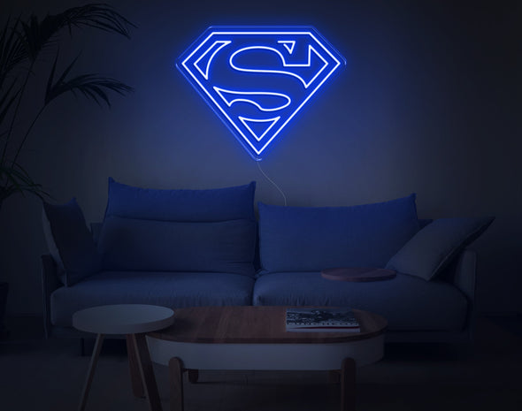 Superman LED Neon Sign