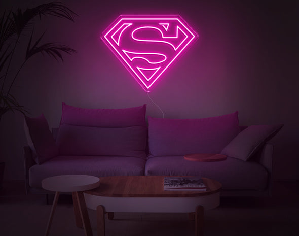 Superman LED Neon Sign