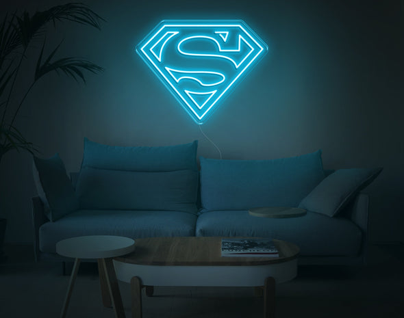 Superman LED Neon Sign