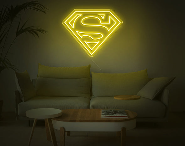 Superman LED Neon Sign