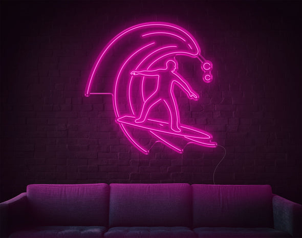 Surfing LED Neon Sign