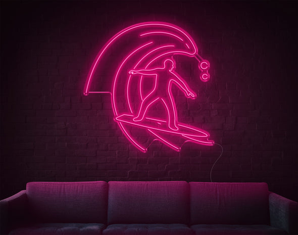 Surfing LED Neon Sign