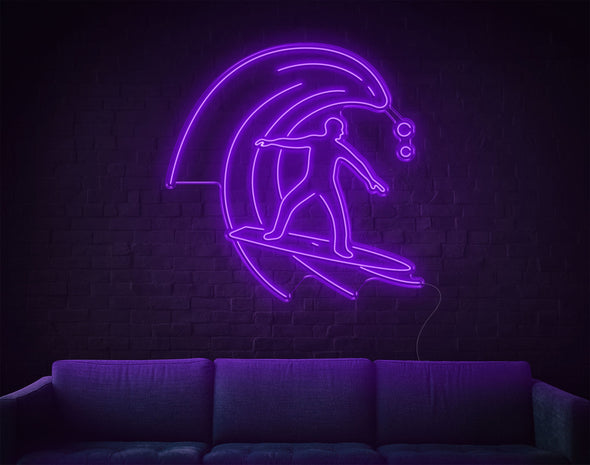 Surfing LED Neon Sign