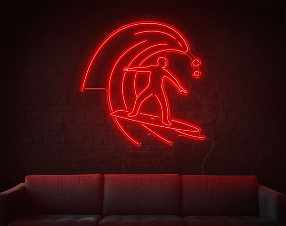 Surfing LED Neon Sign