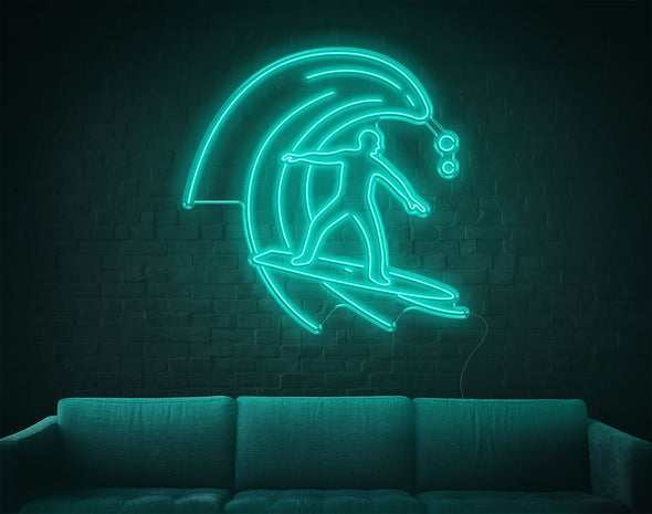 Surfing LED Neon Sign