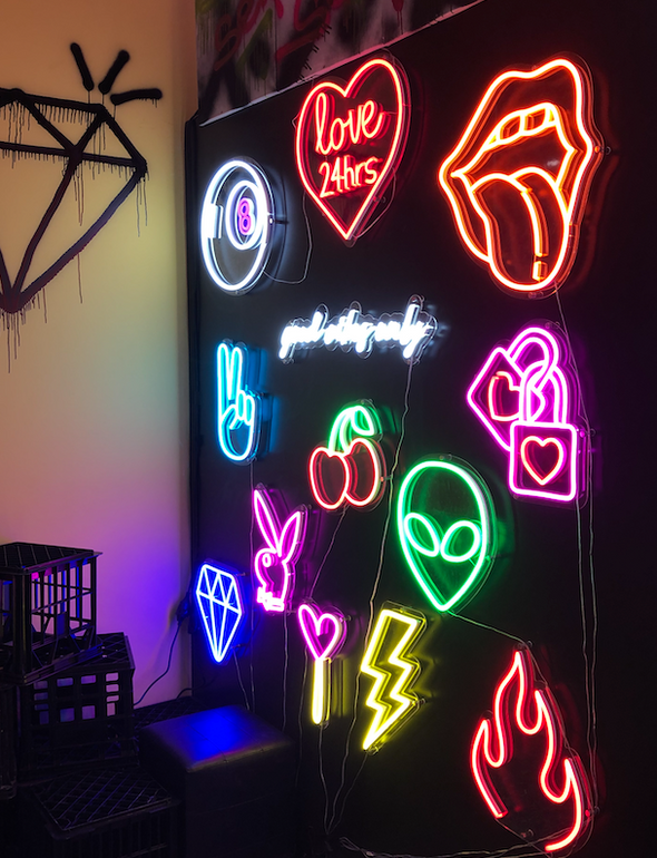 Love 24HRS red LED neon sign