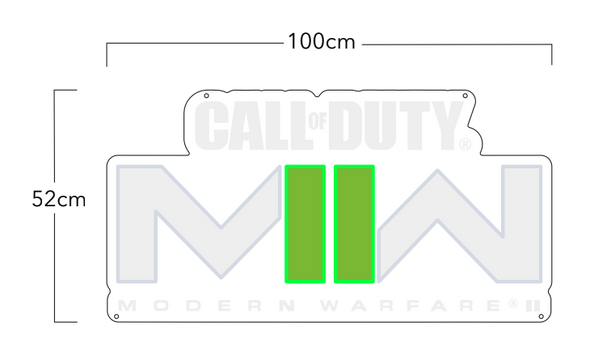 Call of Duty - Modern Warfare LED Neon sign - Available NOW!