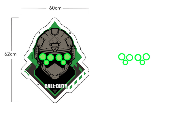 Call of Duty - Masked Eyes LED Neon sign - Available NOW!