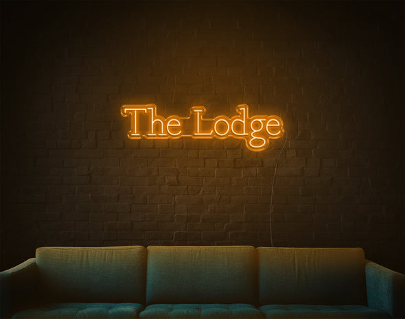 The Lodge LED Neon Sign