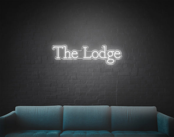 The Lodge LED Neon Sign
