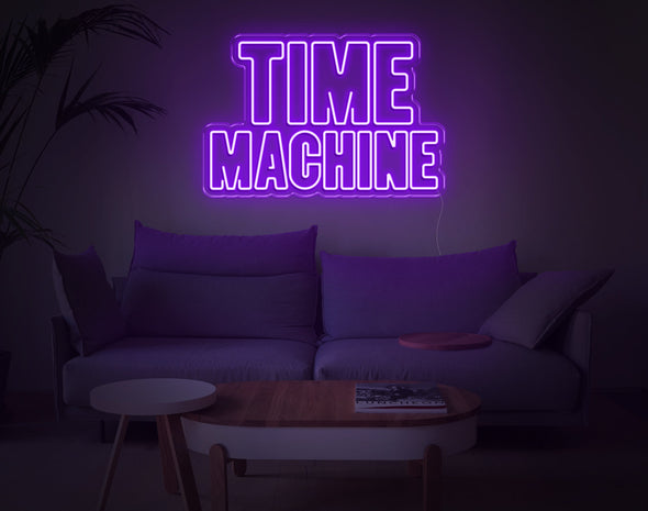 Time Machine LED Neon Sign