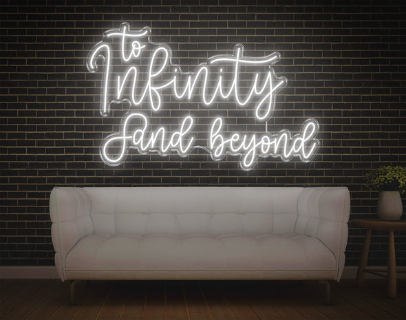 To Infinity And Beyond V1 LED Neon Sign