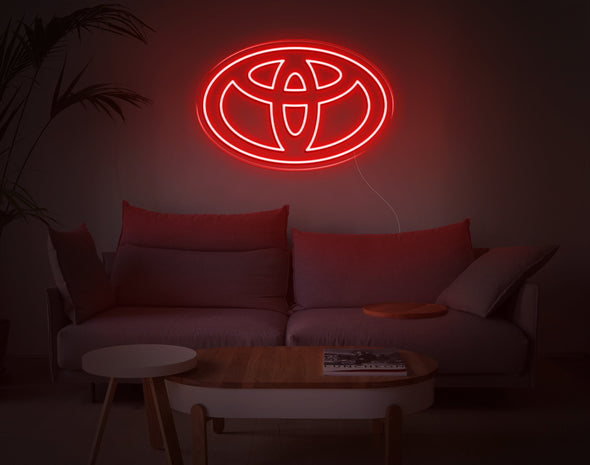 Toyota Logo LED Neon Sign