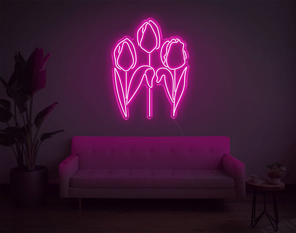 Tulip LED Neon Sign