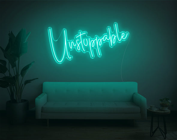 Unstoppable LED Neon Sign