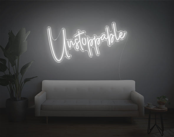 Unstoppable LED Neon Sign