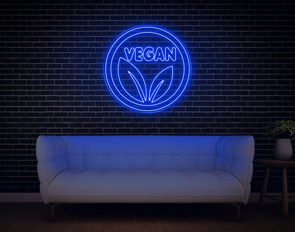 Vegan LED Neon Sign