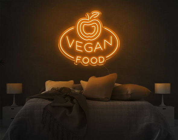 Vegan Food LED Neon Sign