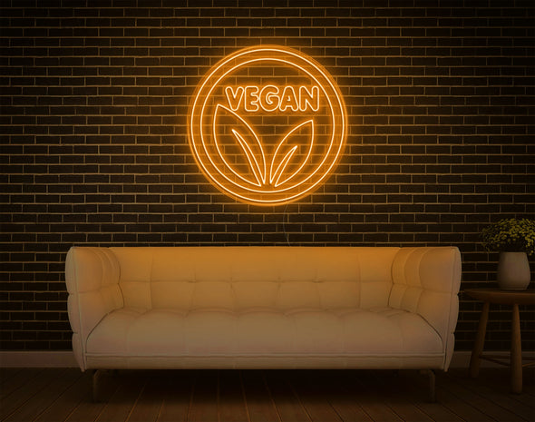 Vegan LED Neon Sign