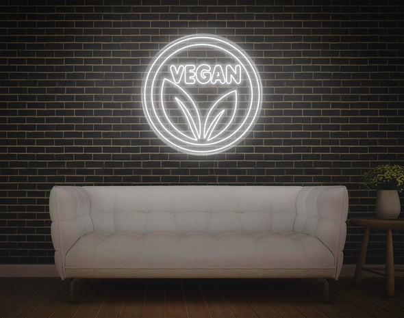 Vegan LED Neon Sign