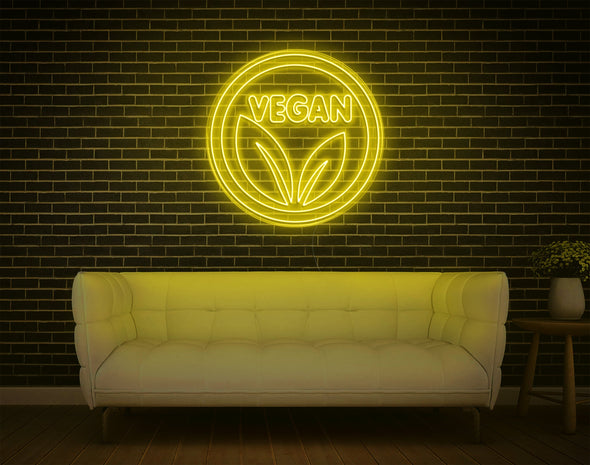 Vegan LED Neon Sign