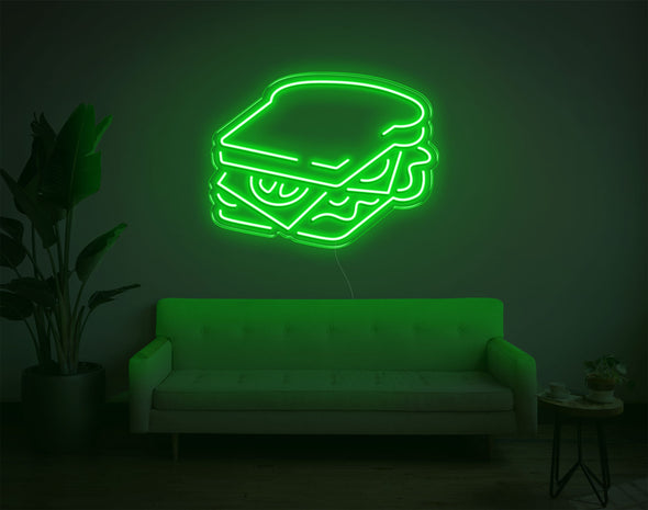 Vegetable Sandwich LED Neon Sign