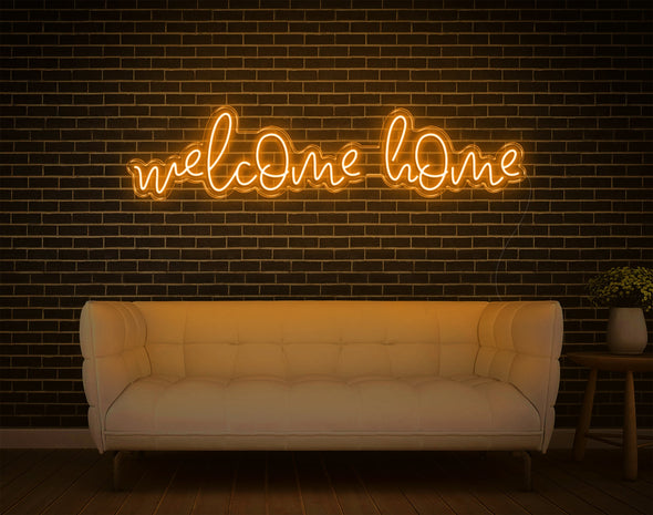 Welcome Home LED Neon Sign