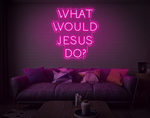 What Would Jesus Do LED Neon Sign